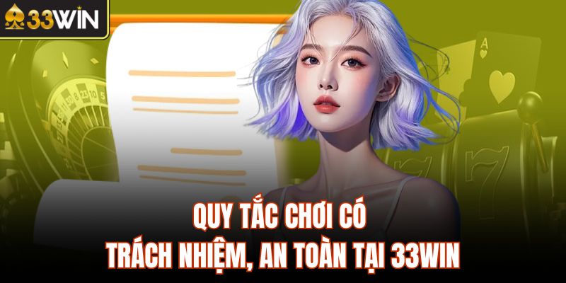 Quy tắc chơi có trách nhiệm, an toàn tại 33Win
